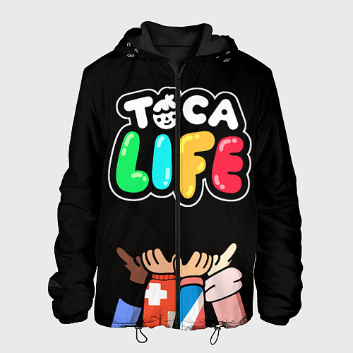 Мужская куртка Toca Life: Friends / 3D-Черный – фото 1