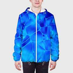 Куртка с капюшоном мужская Ice Under Water, цвет: 3D-белый — фото 2