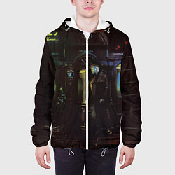Куртка с капюшоном мужская MARKUL SENSE OF HUMAN, цвет: 3D-белый — фото 2