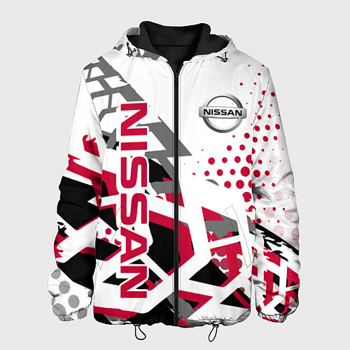 Мужская куртка Nissan Ниссан / 3D-Черный – фото 1