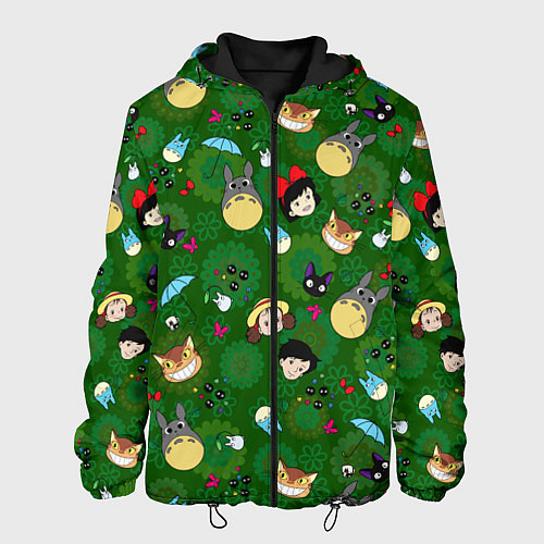 Мужская куртка Totoro&Kiki ALLSTARS / 3D-Черный – фото 1