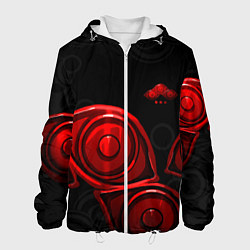 Куртка с капюшоном мужская Башня Бога Захард, цвет: 3D-белый