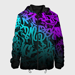 Мужская куртка НЕОНОВОЕ ГРАФФИТИ NEON