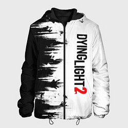 Куртка с капюшоном мужская DYING LIGHT 2 GOOD NIGHT AND GOOD LUCK, цвет: 3D-черный