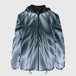 Куртка с капюшоном мужская Лучи Абстракция, цвет: 3D-черный