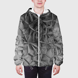 Куртка с капюшоном мужская Pattern 2022 vanguard, цвет: 3D-белый — фото 2