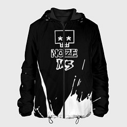 Куртка с капюшоном мужская Noize MC Нойз МС, цвет: 3D-черный