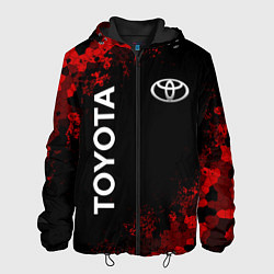 Мужская куртка TOYOTA MILITARY PIXEL BLACK RED