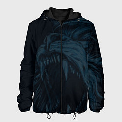 Мужская куртка Zenit lion dark theme