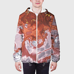 Куртка с капюшоном мужская Коллекция Journey Обжигающее солнце 396-134-1, цвет: 3D-белый — фото 2