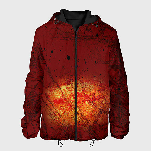 Мужская куртка Взрыв на Марсе / 3D-Черный – фото 1
