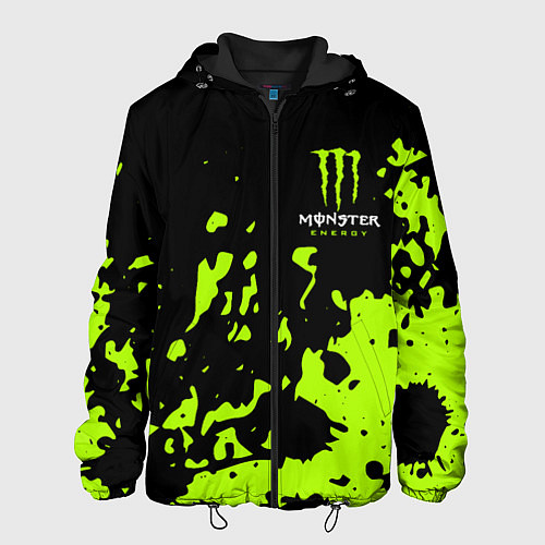 Мужская куртка Monster Energy green / 3D-Черный – фото 1