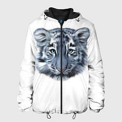 Мужская куртка Взгляд белого тигра