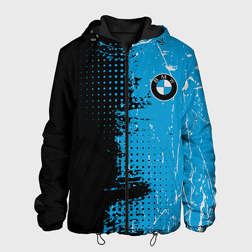 Мужская куртка BMW - КРАСКИ / 3D-Черный – фото 1