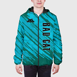 Куртка с капюшоном мужская BED KET, цвет: 3D-черный — фото 2