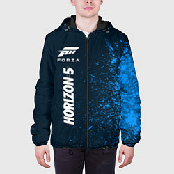 Куртка с капюшоном мужская ФОРЗА ХОРАЗЙЕН 5 Краски По вертикали, цвет: 3D-черный — фото 2