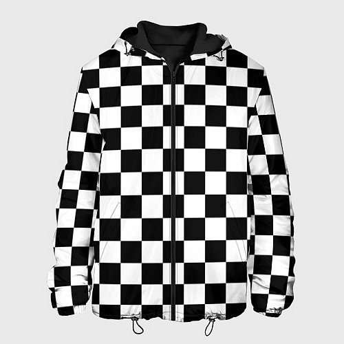 Мужская куртка Chess Squares Cubes / 3D-Черный – фото 1