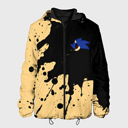 Куртка с капюшоном мужская CОНИК ЭКЗЕ Брызги, цвет: 3D-черный