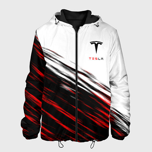Мужская куртка Tesla sport размытость / 3D-Черный – фото 1