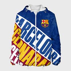 Куртка с капюшоном мужская Barcelona , Барселона, цвет: 3D-белый