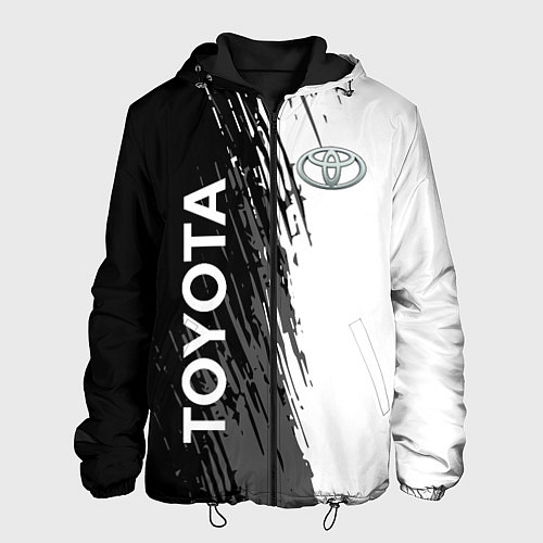 Мужская куртка Toyota sport вектор / 3D-Черный – фото 1
