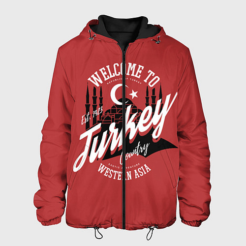 Мужская куртка Турция - Turkey / 3D-Черный – фото 1