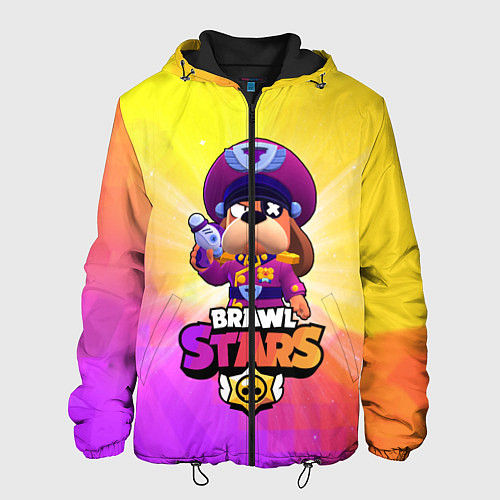 Мужская куртка General Gavs Brawl Stars Game / 3D-Черный – фото 1