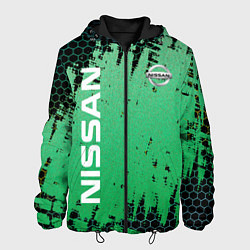 Куртка с капюшоном мужская NISSAN супер NISSAN, цвет: 3D-черный