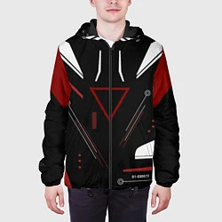 Куртка с капюшоном мужская Сайрекс Сyrex CS GO, цвет: 3D-черный — фото 2