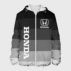 Куртка с капюшоном мужская Honda Хонда, цвет: 3D-белый