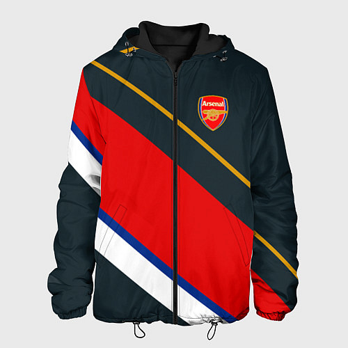Мужская куртка Arsenal арсенал football / 3D-Черный – фото 1