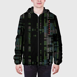 Куртка с капюшоном мужская Shutdown, цвет: 3D-черный — фото 2