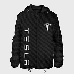 Куртка с капюшоном мужская TESLA - ТЕСЛА КАРБОН И МЕТАЛЛ, цвет: 3D-черный