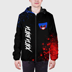 Куртка с капюшоном мужская ХАГИ ВАГИ - Арт 2, цвет: 3D-черный — фото 2
