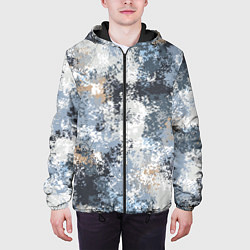 Куртка с капюшоном мужская Камуфляж Василиск Горы, цвет: 3D-черный — фото 2