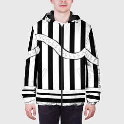 Куртка с капюшоном мужская ОБАНАЙ ИГУРО ХАЁРИ, цвет: 3D-черный — фото 2