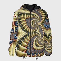 Куртка с капюшоном мужская Designer pattern, цвет: 3D-черный