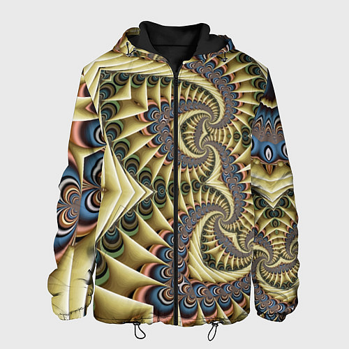 Мужская куртка Designer pattern / 3D-Черный – фото 1