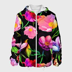 Мужская куртка Цветочный узор Floral pattern