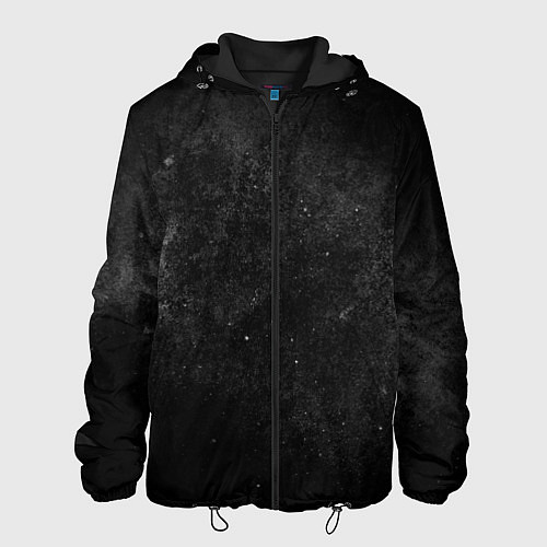 Мужская куртка Черный космос black space / 3D-Черный – фото 1