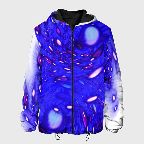 Мужская куртка Мир пузырей / 3D-Черный – фото 1