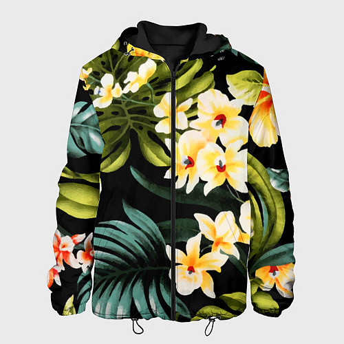 Мужская куртка Vanguard floral composition Summer / 3D-Черный – фото 1