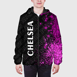 Куртка с капюшоном мужская Chelsea Pro Football, цвет: 3D-черный — фото 2