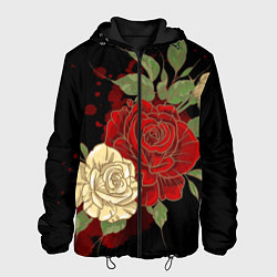 Мужская куртка Прекрасные розы