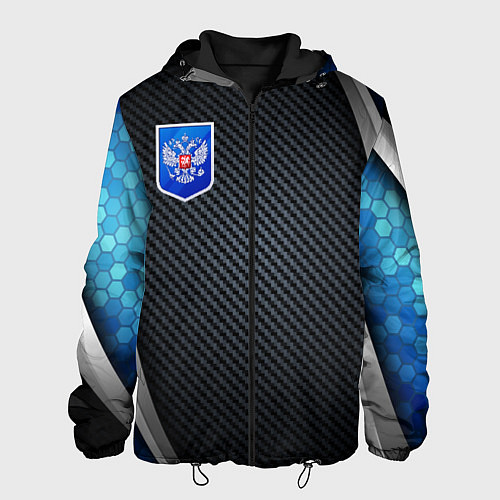 Мужская куртка Black & blue Russia / 3D-Черный – фото 1