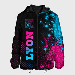 Мужская куртка Lyon - neon gradient: по-вертикали