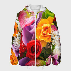 Мужская куртка Прекрасный цветочный букет
