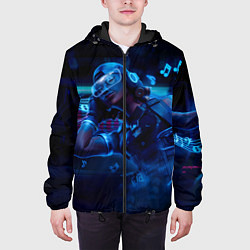 Куртка с капюшоном мужская Valorant Raze, Музыка, цвет: 3D-черный — фото 2