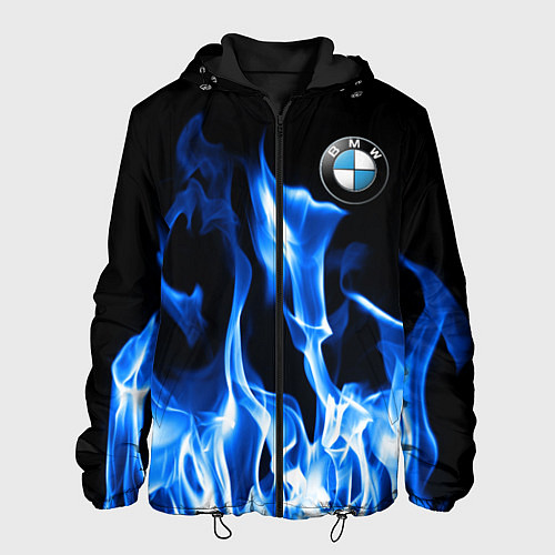 Мужская куртка BMW fire / 3D-Черный – фото 1