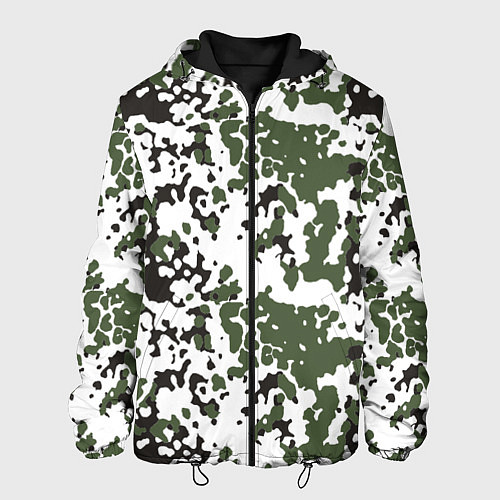 Мужская куртка Камуфляж M-84 Snow / 3D-Черный – фото 1